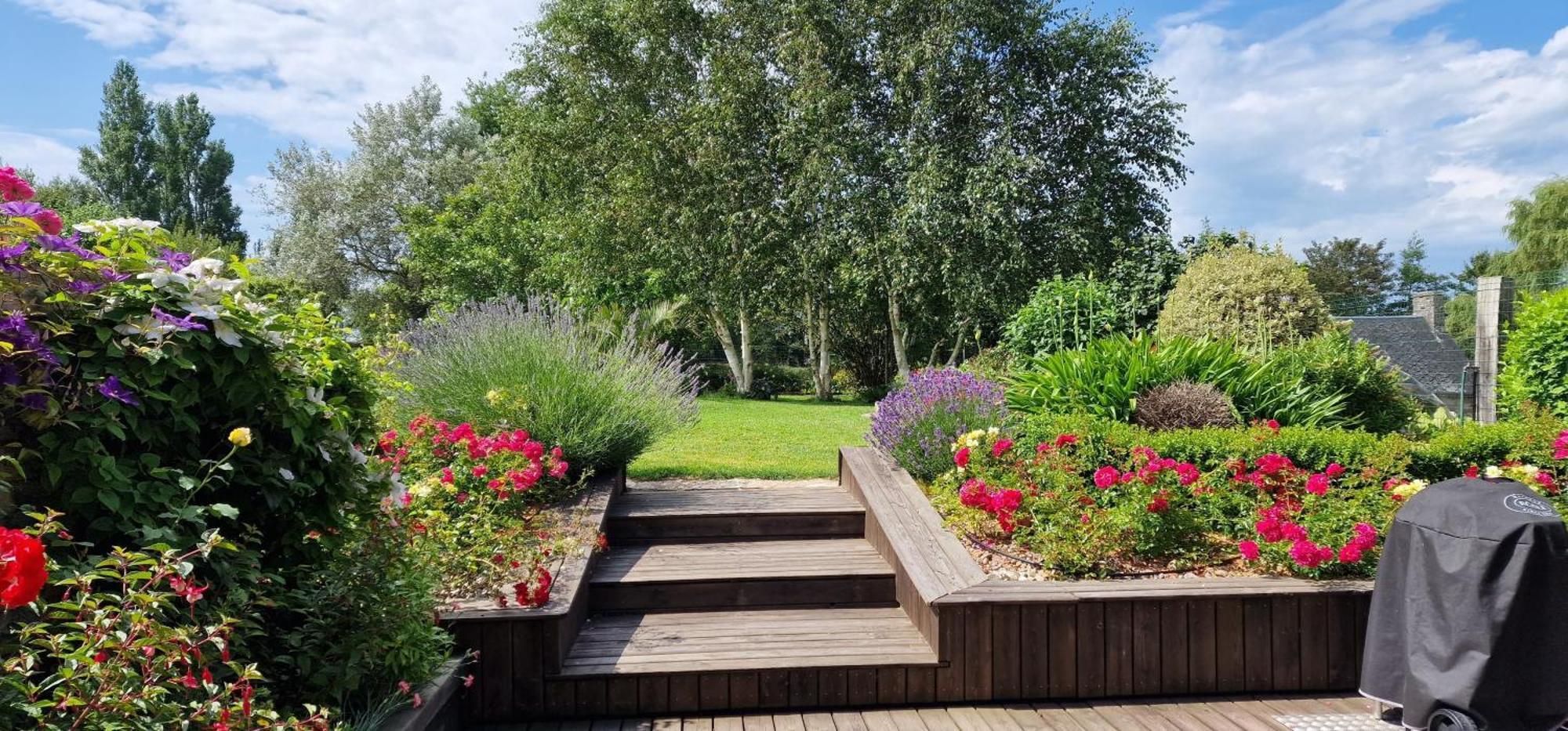 Le Dy En Fleurs Villa Saint-Maurice-en-Cotentin Exteriör bild